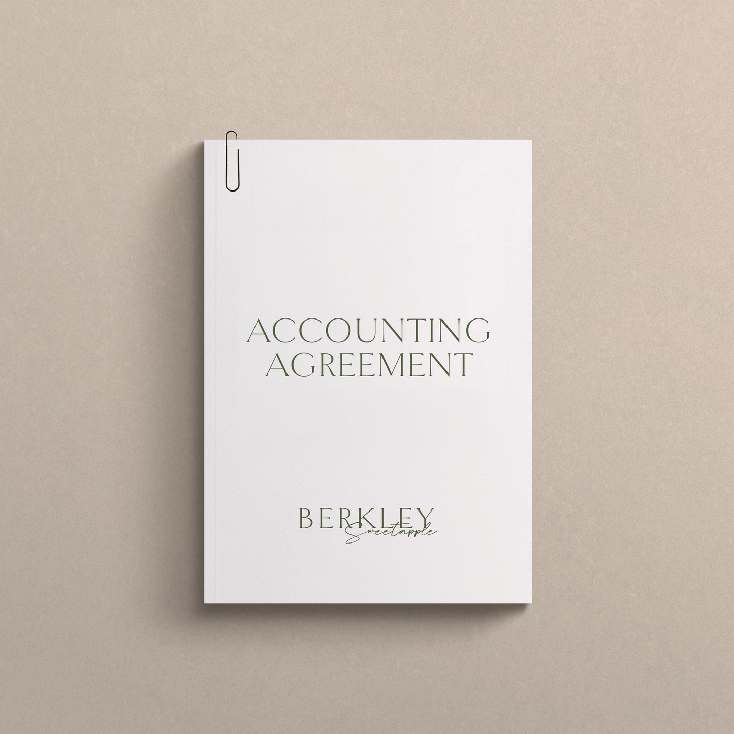 Accounting Agreement