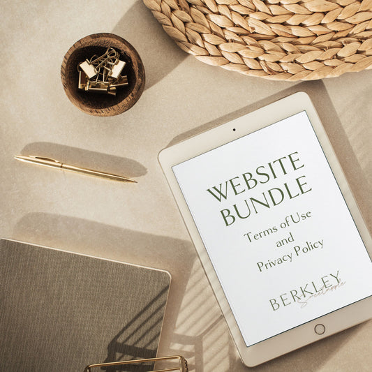Website Terms of Use + Privacy Policy Bundle